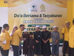 Di Balik Tasyakuran HUT Golkar Kotim, Ada Perhatian untuk Anak Yatim dan Duafa