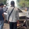 Tiga Mobil Rusak dalam Kecelakaan di Jalan Ahmad Yani Sampit, Dua Sedang Parkir