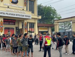 Satresnarkoba Polres Kotim Gerebek Lokasi Diduga Sarang Narkoba di Sampit, 31 Orang Diamankan