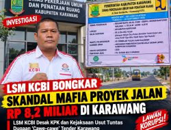 LSM KCBI Soroti Kemenangan Aneh CV Tanpa Syarat dalam Proyek Johar-Gempol