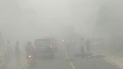 Ngeri! Tragedi di Tengah Kabut Asap Sampit, Dua Pengendara Motor Tewas
