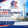 HUT ke-27 IPJI dan Rakernas 2026 Siap Digelar