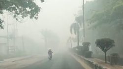 Asap Pekat Selimuti Sampit, Warga Sebut Kondisi Hari Ini Makin Parah
